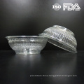 460ml Food Grade PET round disposable clear plastic salad box